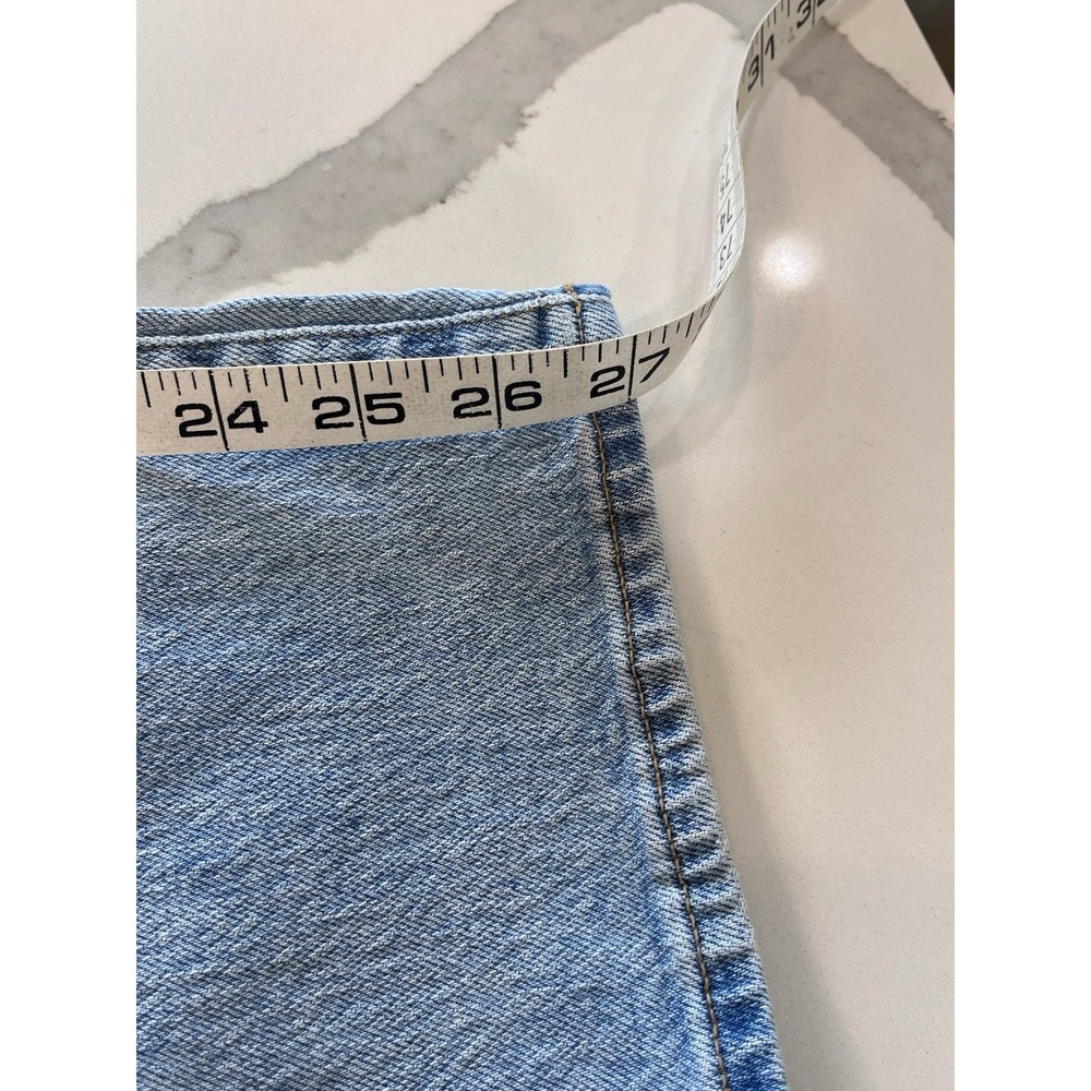 J.Crew | Distressed Slim Broken In Boyfriend Jeans Size 29 Light Wash - Picture 4 of 7